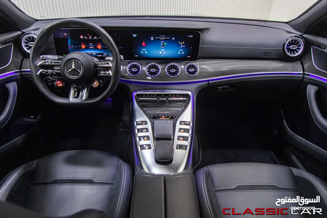 Mercedes Gt53 AMG 4matic + 2024   السيارة وارد المانيا و قطعت مسافة 11,000 كم