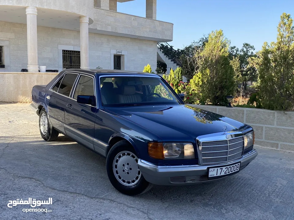 مرسيدس s280 موديل 1984 مالك ثاني من ألمانيا