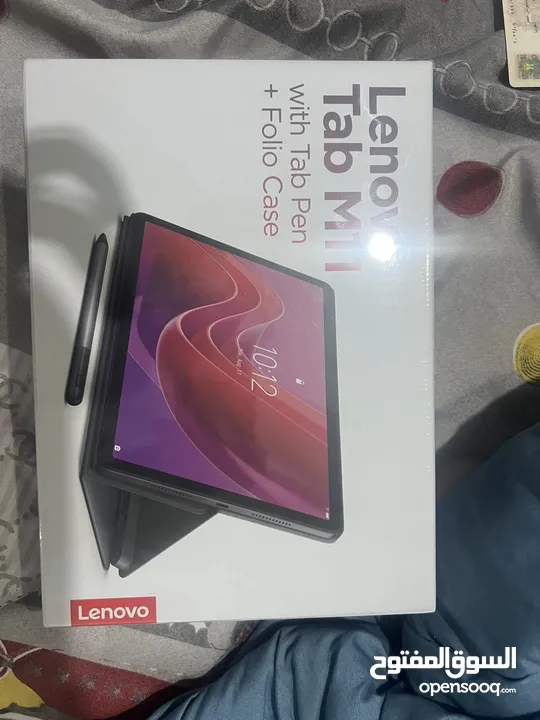 LenovoM11 with tab pen + folio case