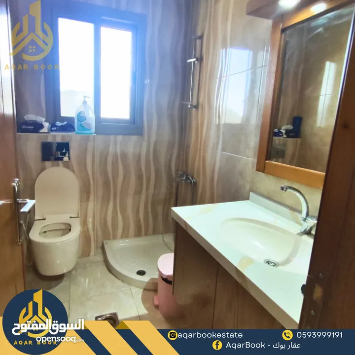 رووف مفروش للايجار  ،الموقع : البيرة - قرب مدرسة الفرندز