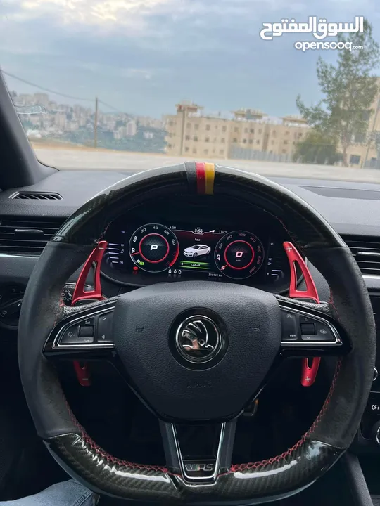 سكودا بنزين VRS..اتماتيك .فل عدا فتحه.فحص نخب .245حصان .رام لله او الخليل .موديل 2019