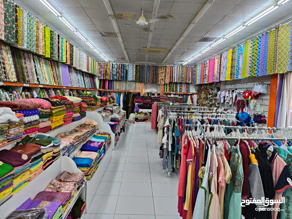 Textile shop in quriyat for sale fo ro 30000