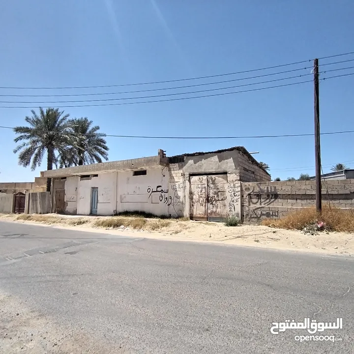 عقار أرض تجارية سكنية للبيع - مصراتة – الشواهدة- بالقرب من جزيرة فريفر - 965م2