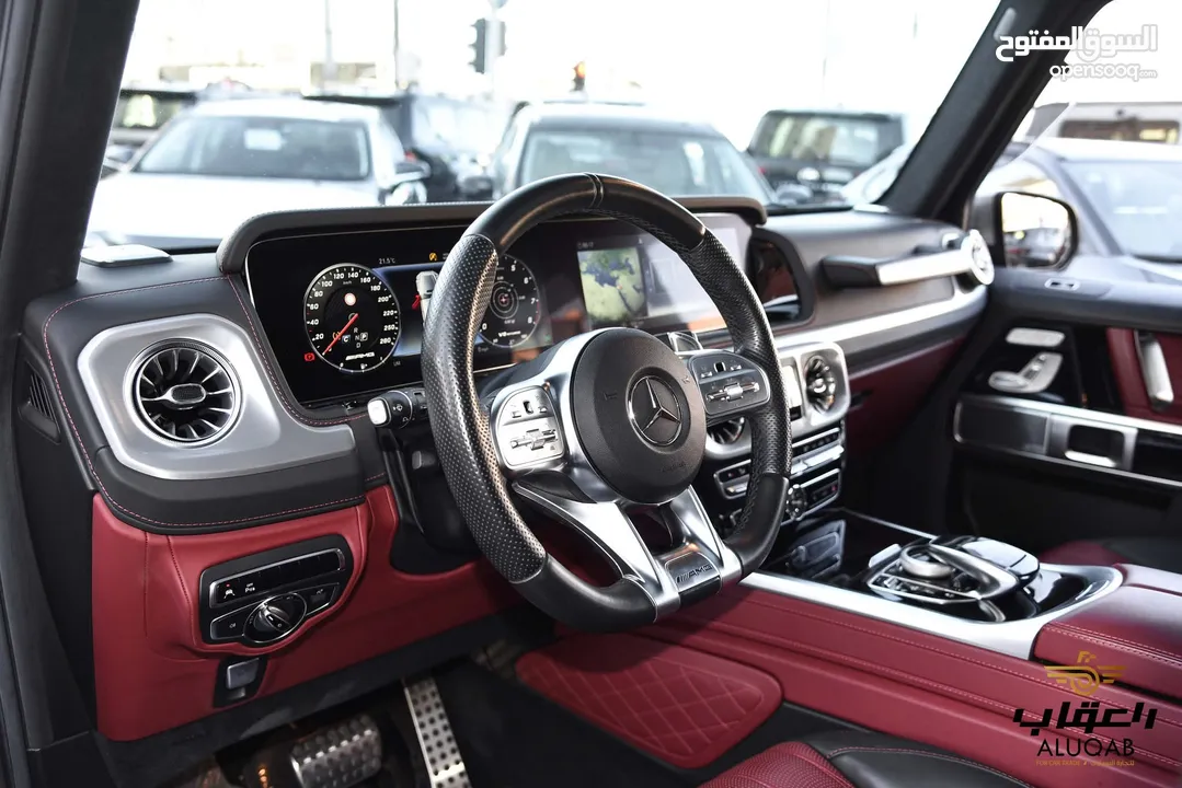 مرسيدس فاخرة AMG G63 2020 وارد المانيا بلون مميز للبيع