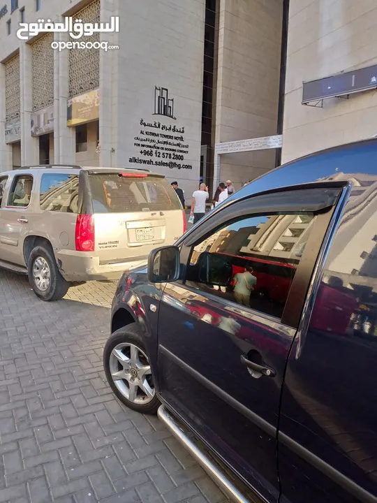 جولف كادي مميز جدا شصي قصير ماتور 1600  بحالة ممتازة مرخص سنه