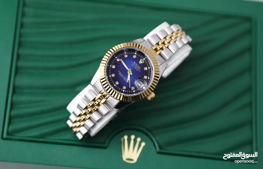 ساعات  ROLEX  كوبي ماستر  الأكثر مبيعًا  مقاومة  الماء بالإضافة لتحملها القوي  جداً للصدمات