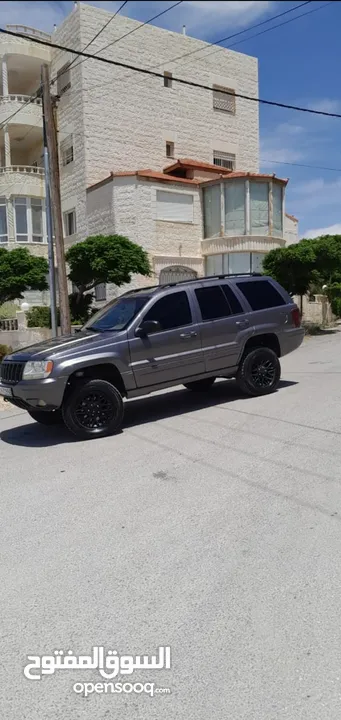 جيب شروكي 2002 معدل مرفوع للبيع