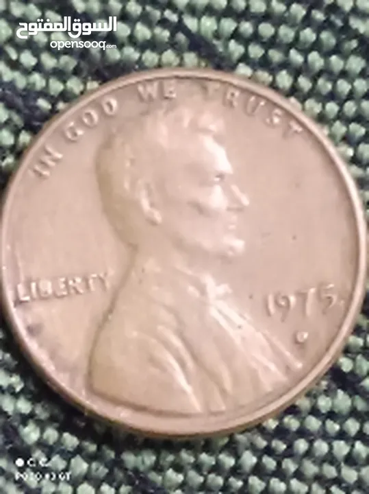 عملات امريكية معدنية نادره 1975