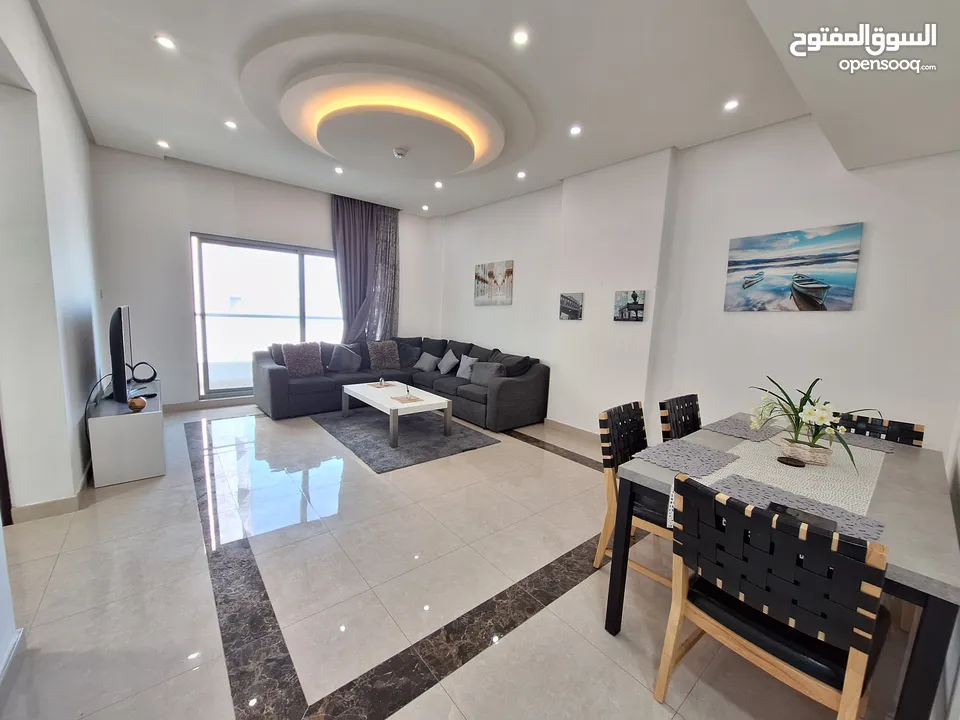 Gorgeous Flat  Superbly Furnished  Balcony  Nice Facilities  Walking Distance from Juffair Mall