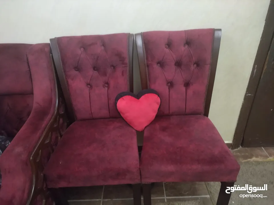 طاولة سفره 6 كراسي