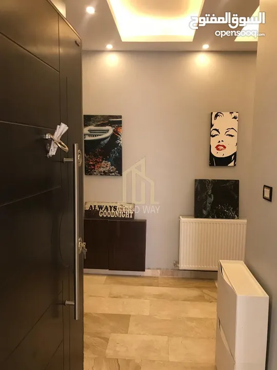 فرصة استثماريه لاتعوض شقة مفروشه للبيع 90م طابق ثاني في أرقى مناطق ضاحية النخيل / ref 9378