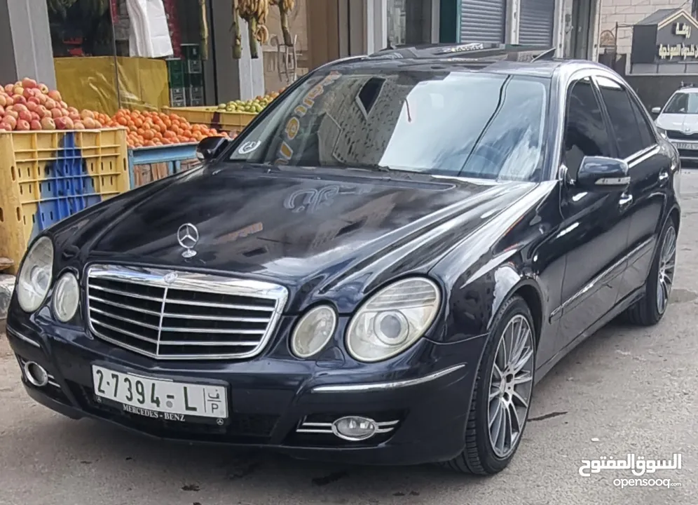 marseds w211 E280 2008  دفعه أولى 25000 نقدي  وشيكات 17 شهر  البدل وارده