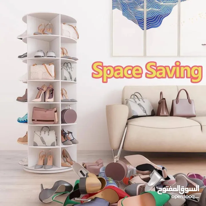 خزانة الأحذية الدوّارة – حل ذكي لكل بيت أنيق