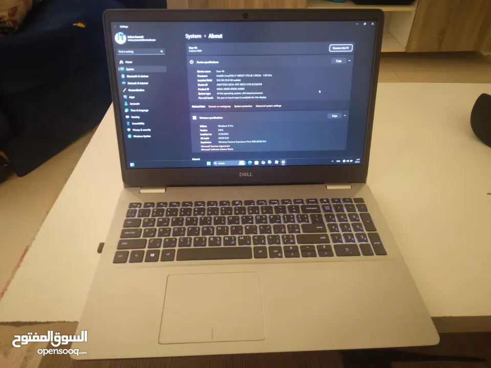 لابتوب ديل 5593 كور  i7 مواصفات عاليةdell inspiron قابل للتفاوض