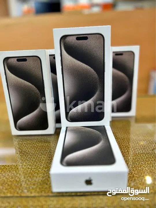 iPhone 15 pro max ( 256GB)  جديد كفالة شرق اوسط كفالة إي سستم  كفالة سمارت باي كفالة 365