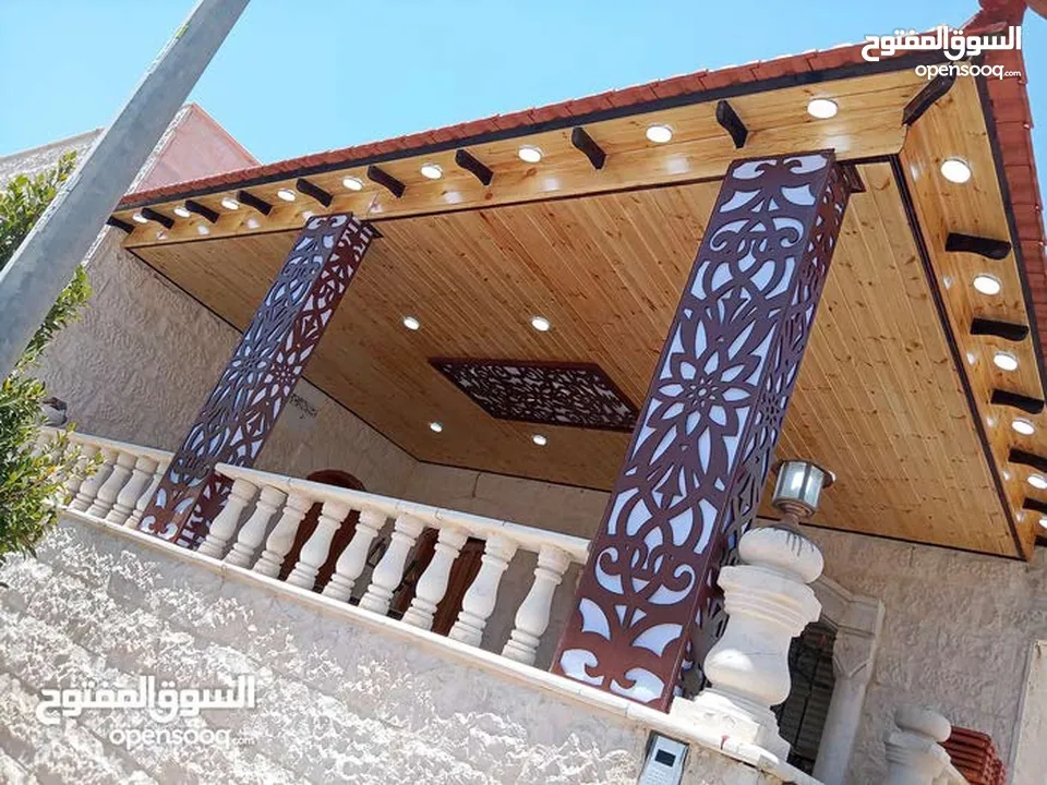 الاسطورة لكافة أعمال القرميد والحدادة وديكور والابرقولات وكرميد