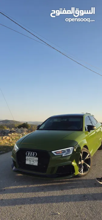 بالنايلون 2016 Audi A3 sedan kit RS3 2020