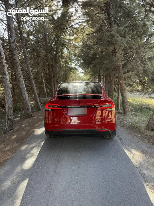Tesla model X dual motors-long range plus    2020 تسلا X موديل 2020 بطاريه اكبر حجم  قابله للبدل