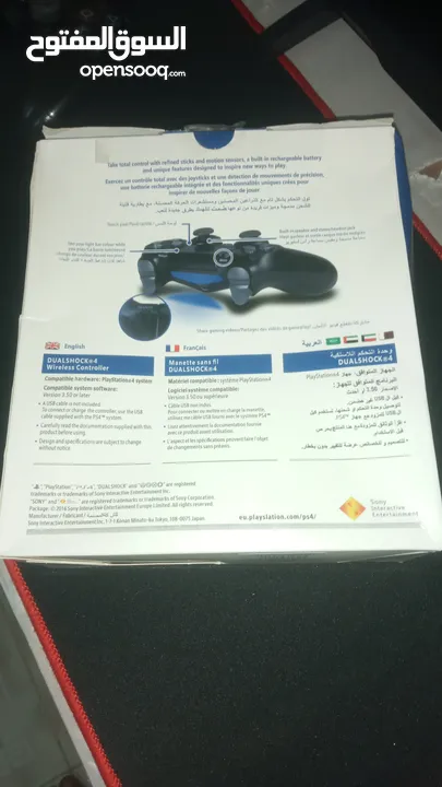 مع ضمان شهرين جهاز تحكم ps4 للبيع