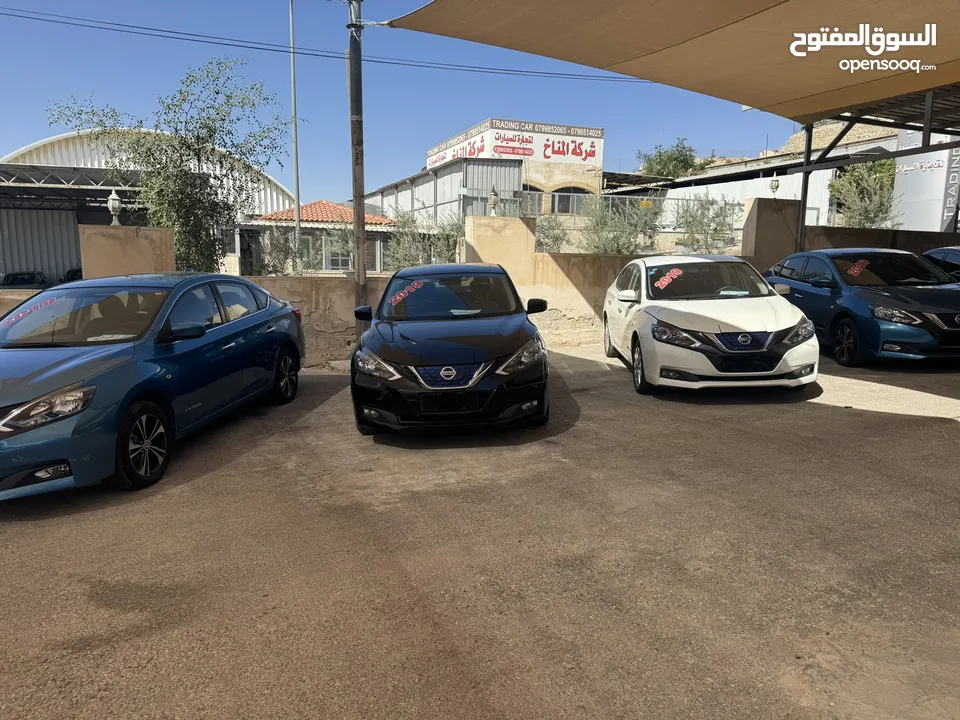 نيسان سلفي كهرباء بالكامل  فحص كامل 2019 لون اسود