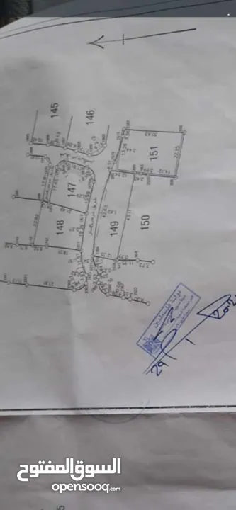 متوفر عده اراضي للبيع في قريه تل
