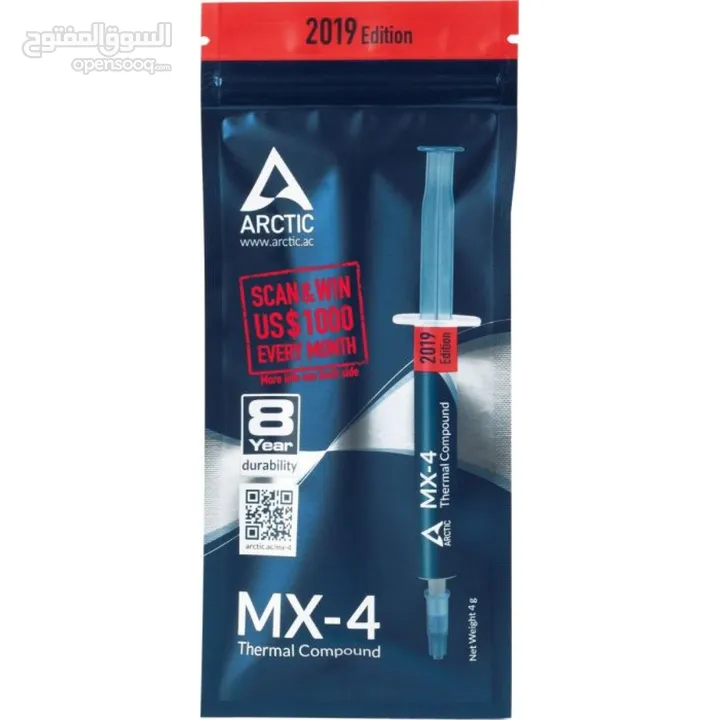 ARCTIC MX-4 4G 2019 EDITION Thermal Compound (2G) معجون تبريد حراري اركتيك نسخة 2019