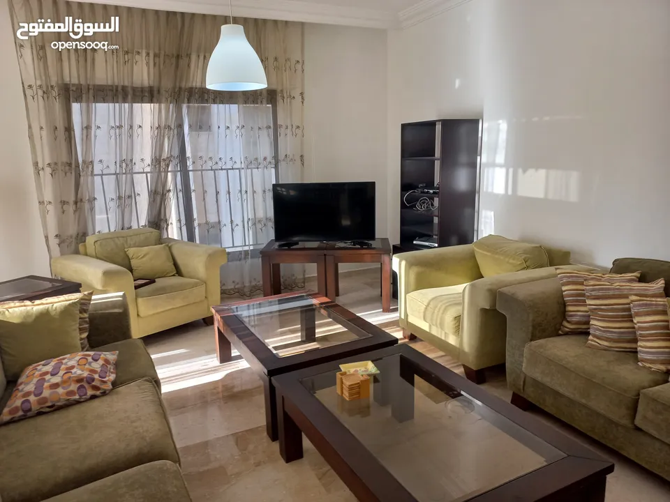 شقة مفروشة  للايجار في عبدون