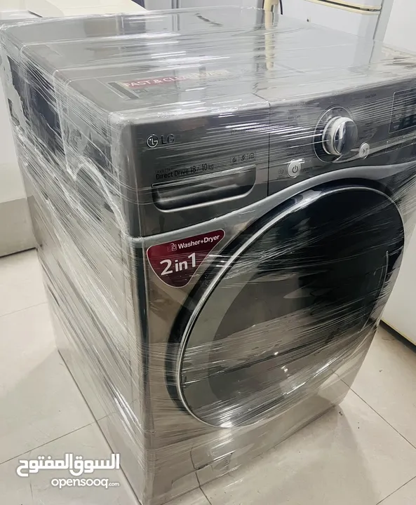 LG 18kg frontload washer+drawer for sale