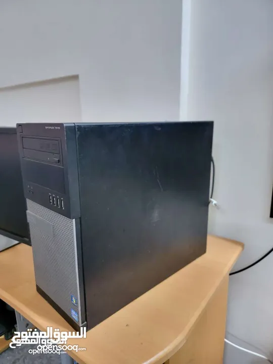 عرطة العرطات اجهزة كمبيوتر مكتبي Dell  مع الشاشة حديثة