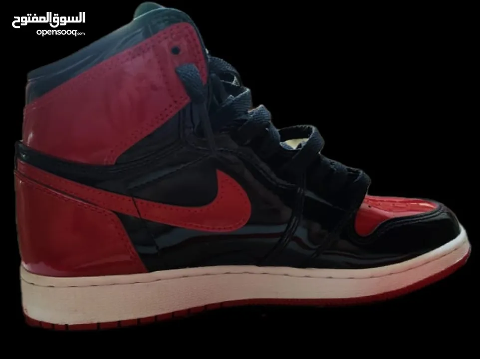 Air Jordan 1 High OG Bred Patent