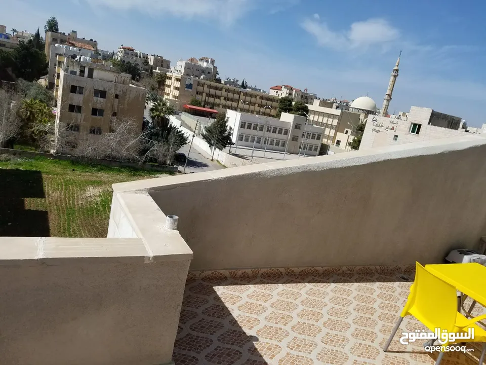 Furnished one-bedroom rooftop in Shmeisani