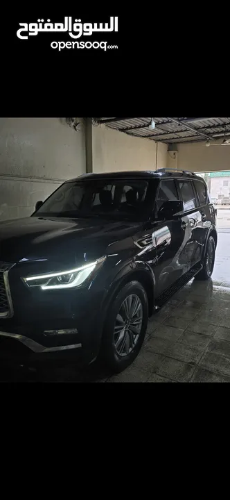 انفينيتي Qx80رقم واحد فل اوبشن بحاله ممتازه والأرخص