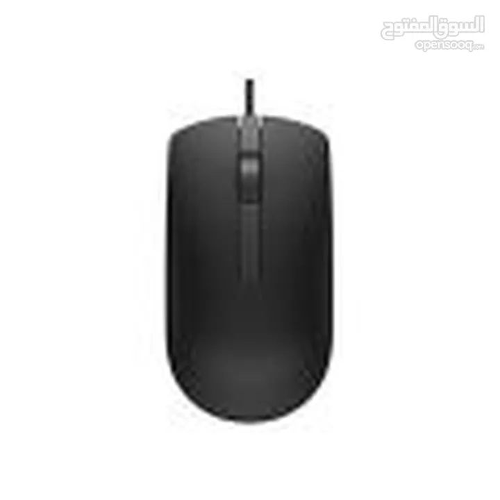 ماوس اورجينال اصلى استعمال كسر زيرو  ماوس سلكي ضوئي ديل   Mouse Optical Dell MS 116