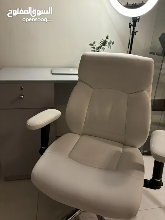 Desk and chair