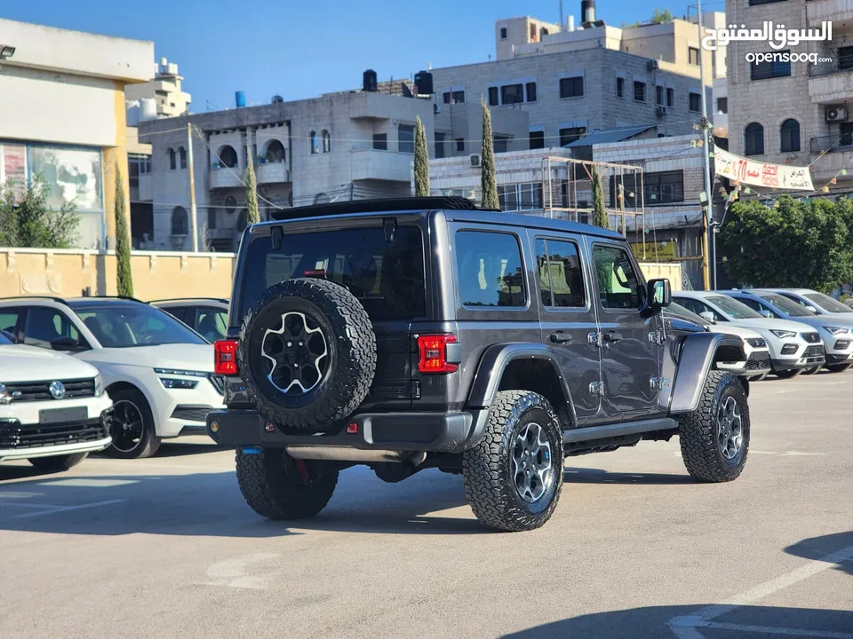 جيب رابيكون ترخيص 2022 ماتور 2000 هايبرد  375حصان/دفع رباعي