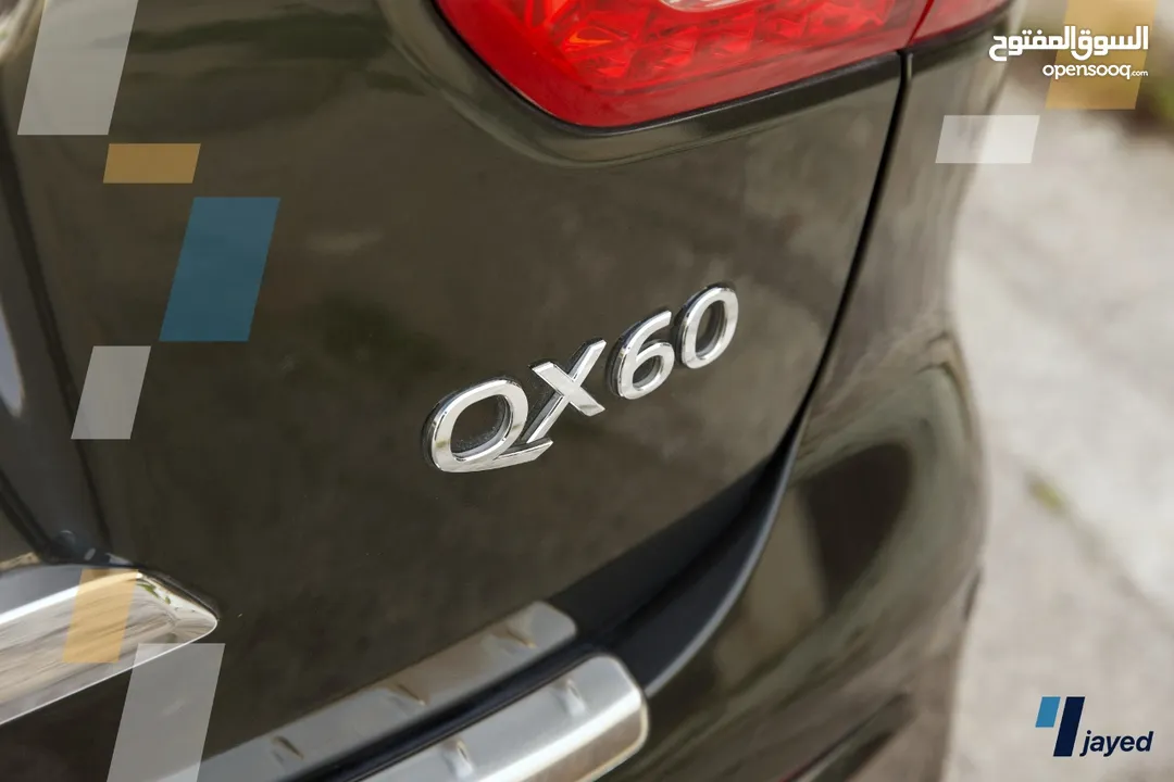 إنفينتي QX60 2014  فحص كامل بحالة الوكالة 7 مقاعد فحص أوتوسكور B+