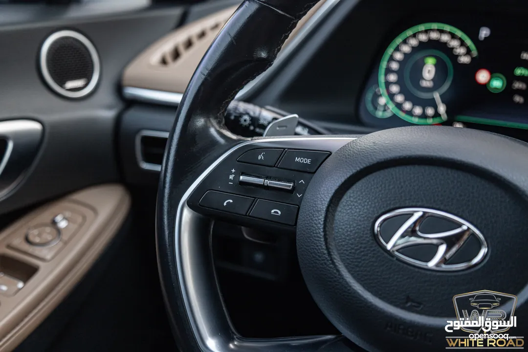 Hyundai Sonata 2022 Hybrid  يمكن التمويل بالتعاون مع المؤسسات المعتمدة لدى المعرض