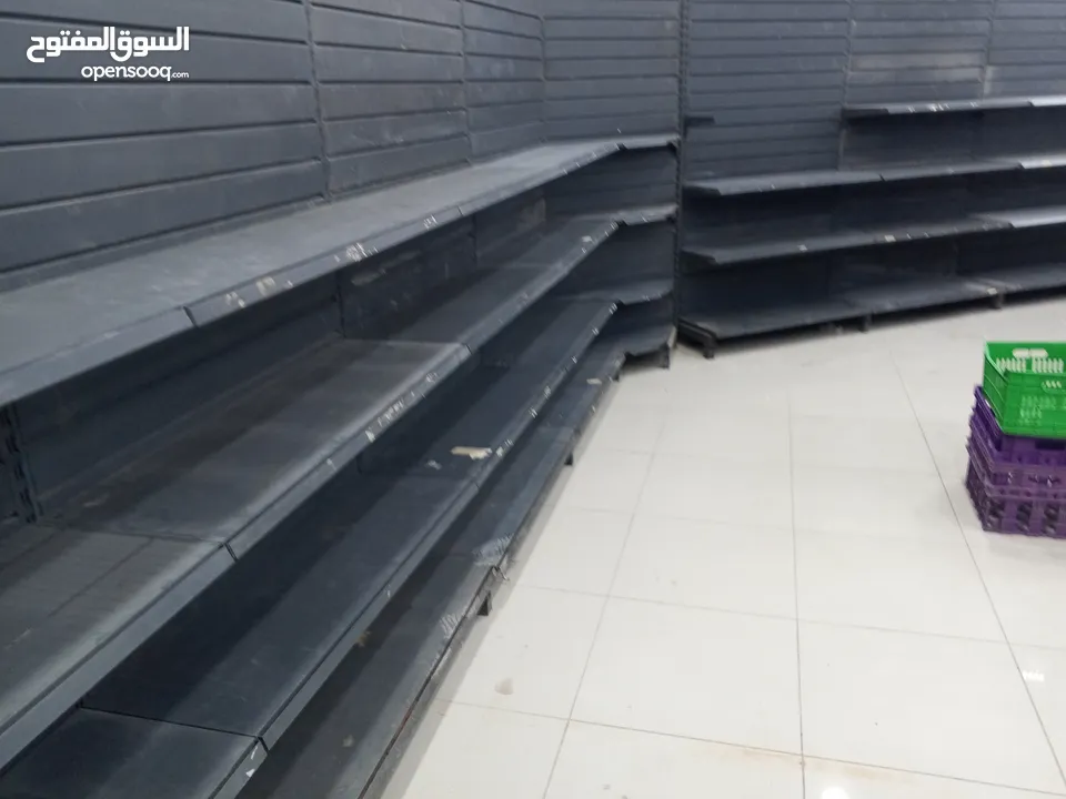 ارفف حديد للمحلات التجاريه والسوبر ماركة عابدين مجوز ومفرد للبيع كامل و غرابيل محمص