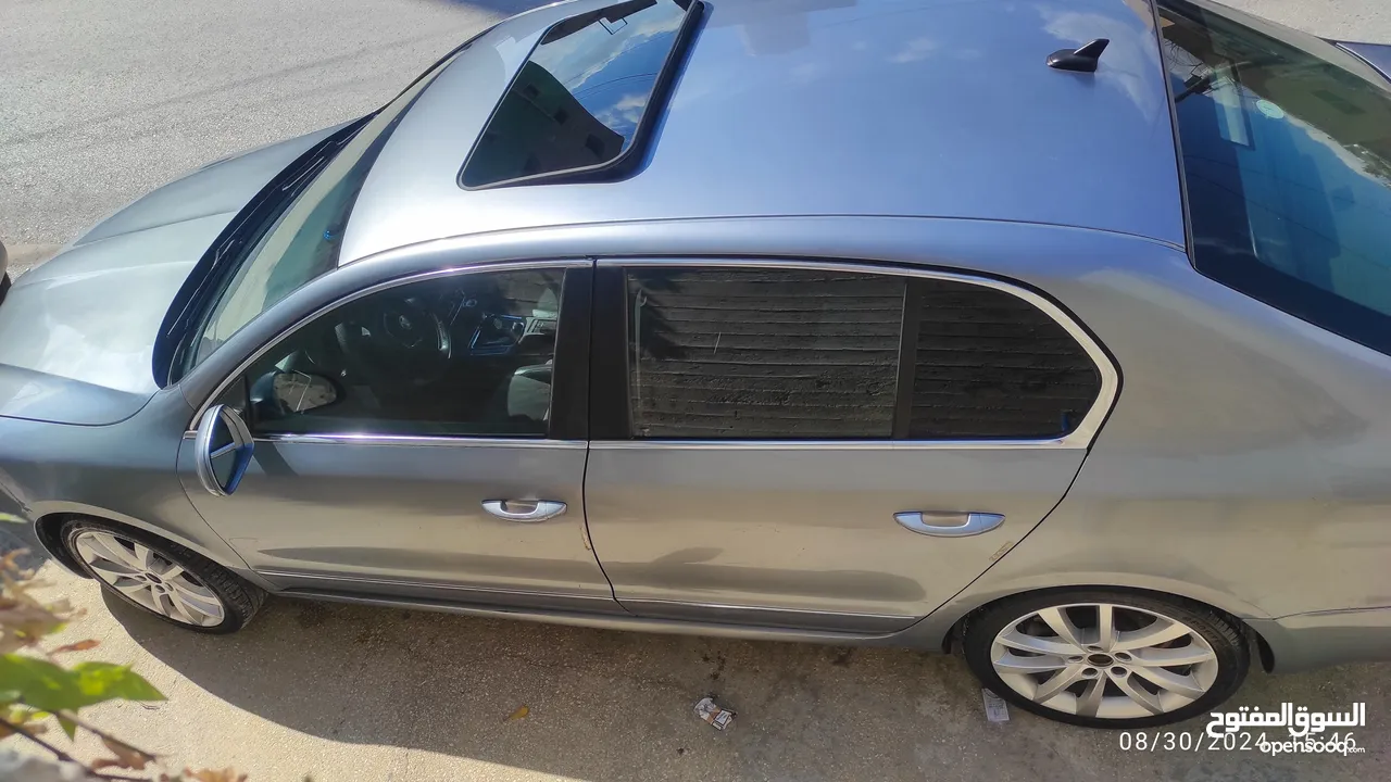 سكودا سوبيرب 2012 ماتور 2000 بنزين كامل الإضافات