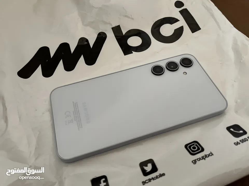 هاتف سامسونج A35  5g بالصلاة على النبي الجهاز جديد لسا ما انفتح