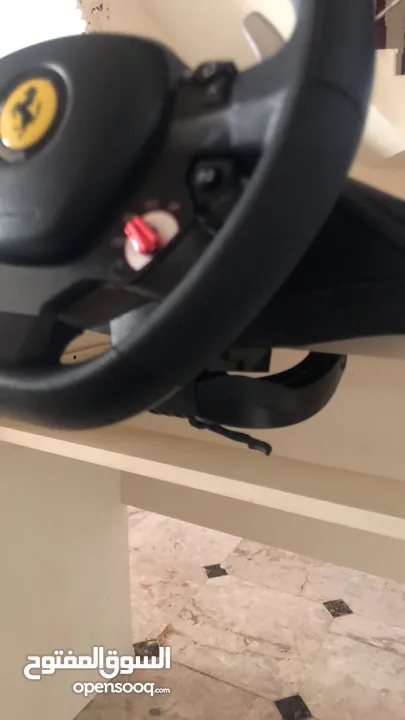 عجلة السباق Thrustmaster T80 Ferrari 488 GTB Edition PS4 - أسود  TM-WHL-T80 فيراري 488-GTB / 4160672