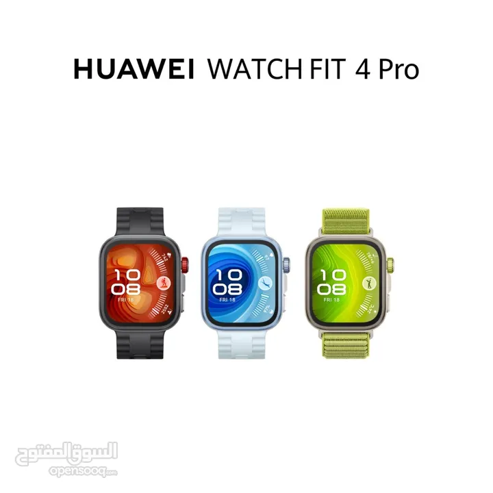 HUAWEI WATCH FIT 4 PRO NEW /// هواوي فيت 4 برو الجديد