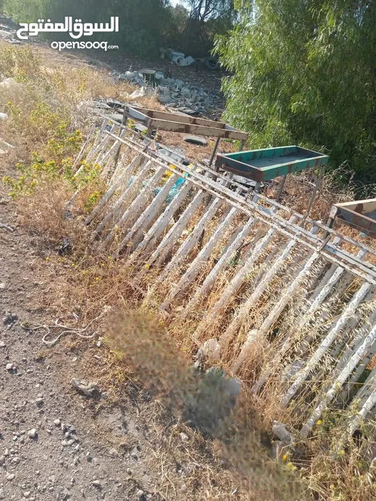 دربزين حديد ثقيل القطعه