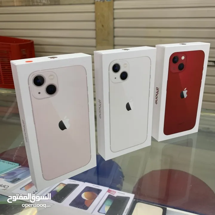 iPhone 13 128G جديد كفالة الشرق الاوسط جميع الالوان افضل سعر بالمملكة