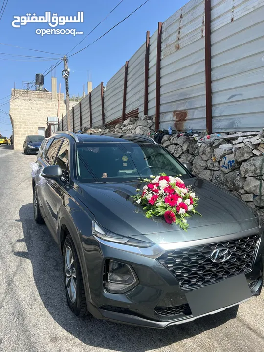 جيب سنتافيه للبيع موديل 2018 جيده فل اوبشن فتحه سقف