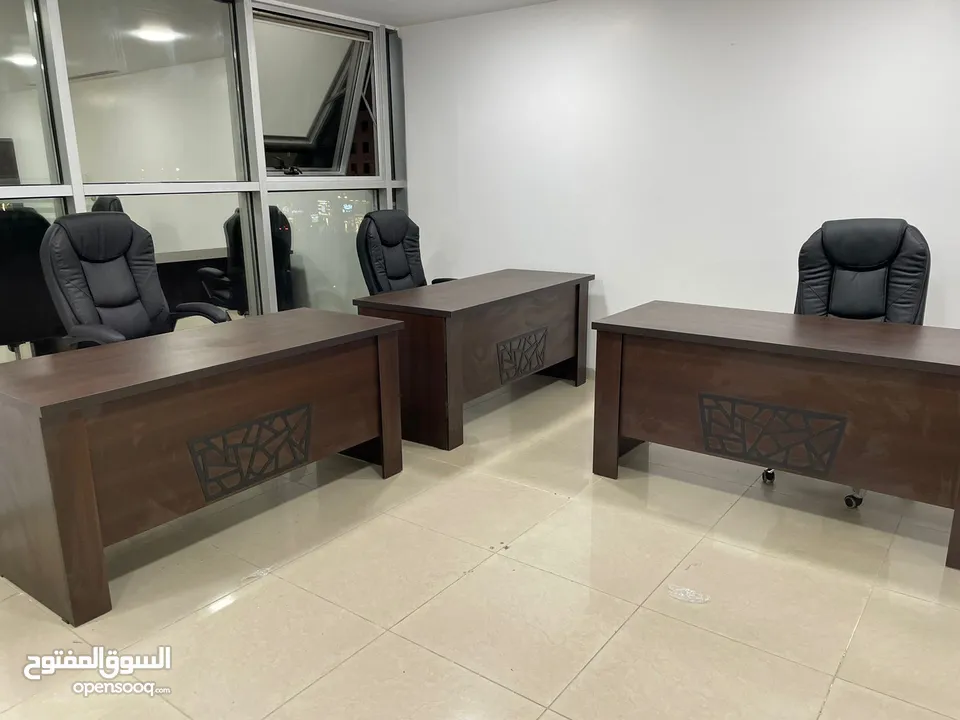 مكتب 160سم مع ادراج  شامل التوصيل والتركيب  متوفر بعدة الوان وموديلات اطلبها الان