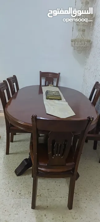 طالوله سفره للبيع مستعمل سداسي في المنزل