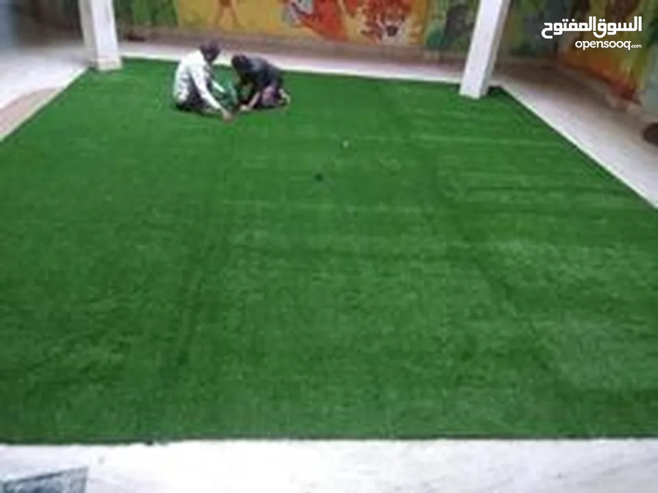 العشب الاصطناعي - رونق خضراء تدوم بلا عناء  Artificial Turf – Lush Green Beauty Without Effort