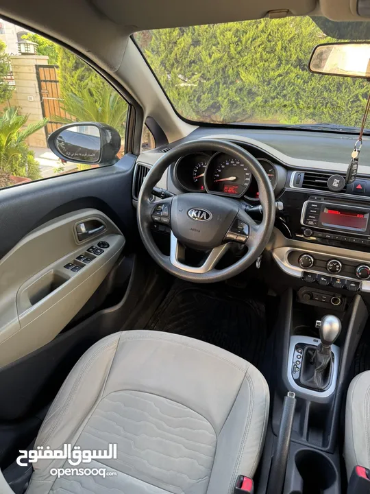 كيا ريو kia rio جيد 7 موديل 2016