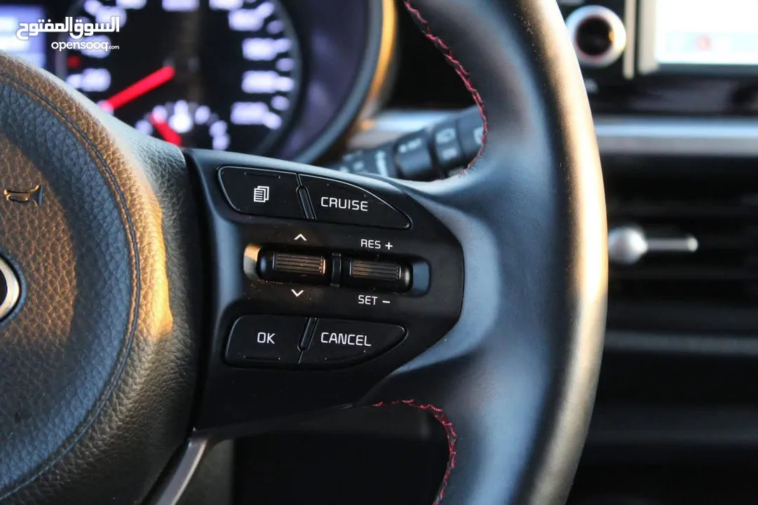 كيا بيكانتو GT-line 2020 للبيع ترخيص وتامين فل اللون ابيض نظيفة وحبة نادرة